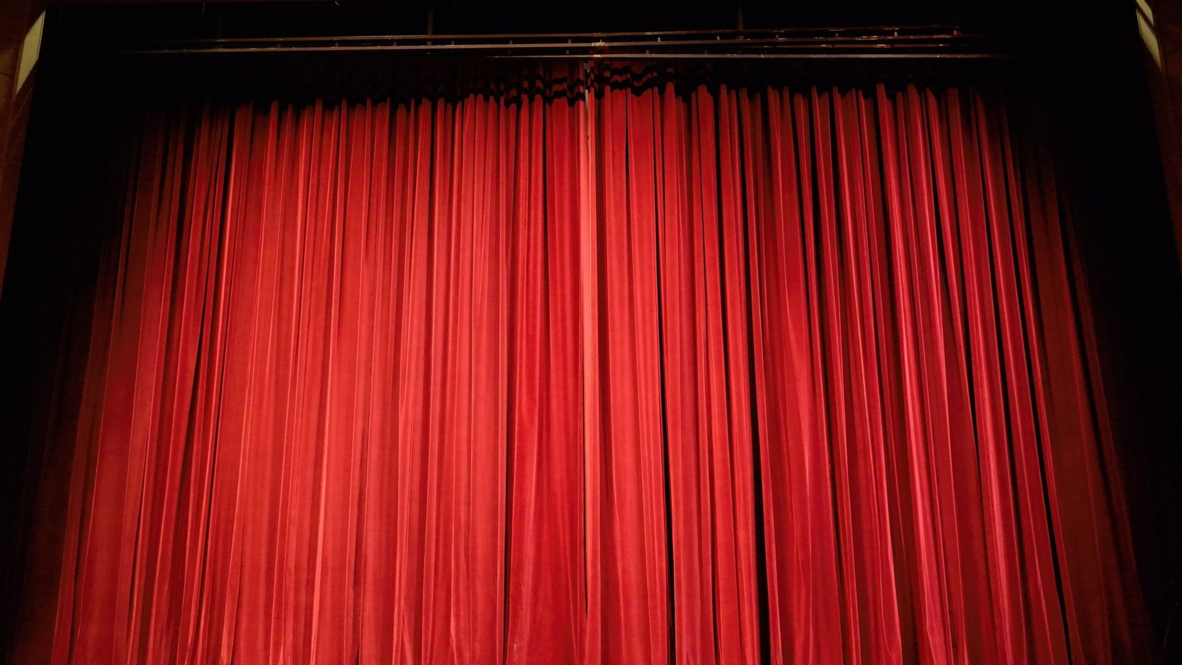 Telón de fondo del escenario de la ESAD Córdoba