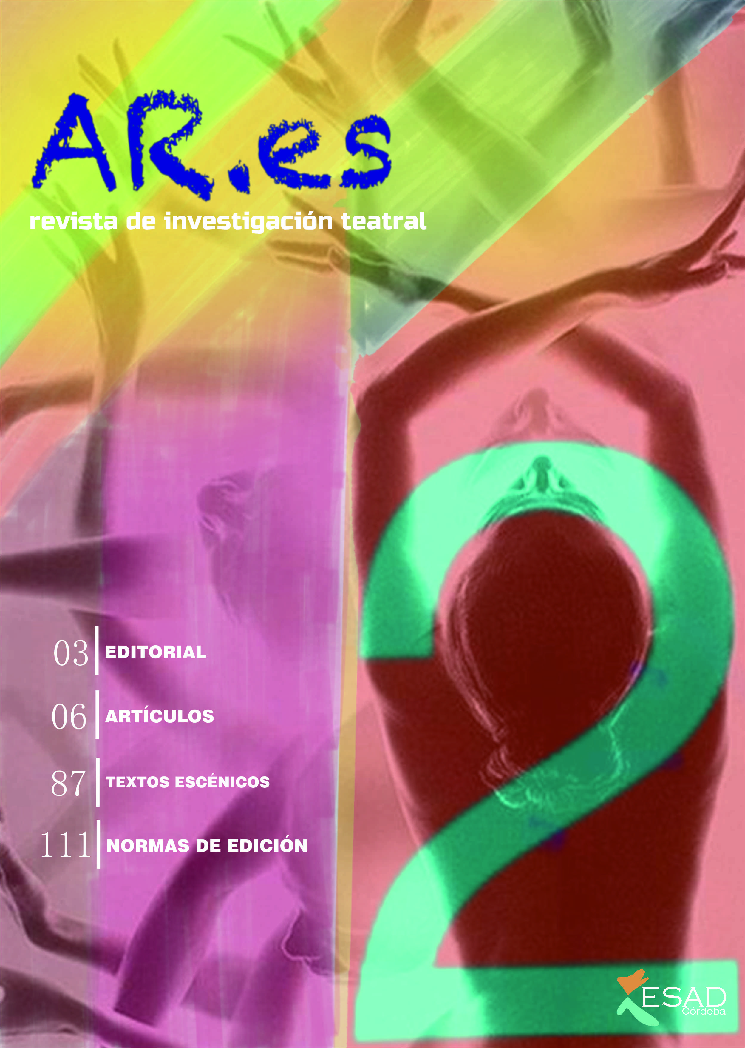 Portada del número 2 de la revista Ar.Es